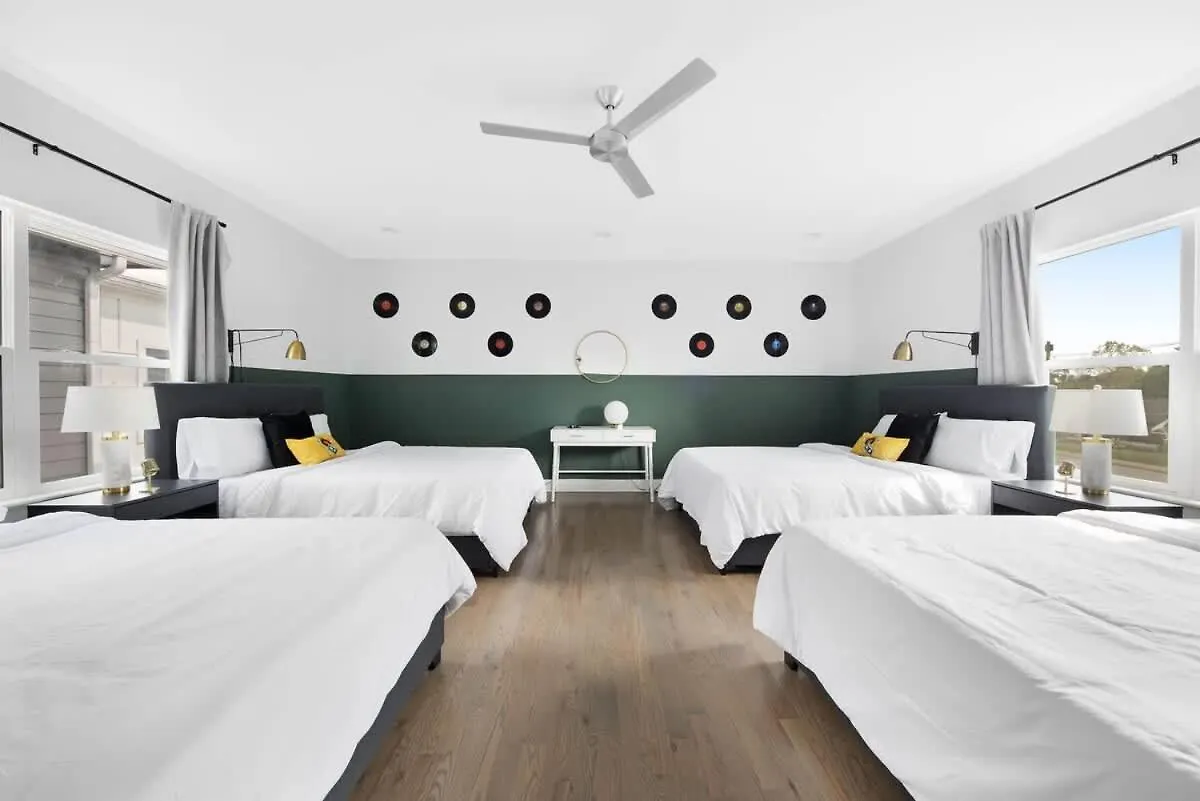 بيت للعطل فيلا Chic Oasis 5 Mins To Broadway 8 Beds B-Nashy ناشفيل